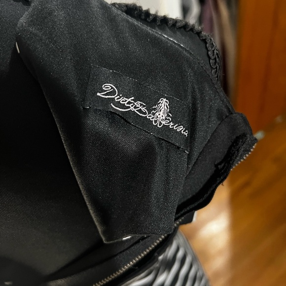 Black and White Striped Dress - Picture 3 of 3